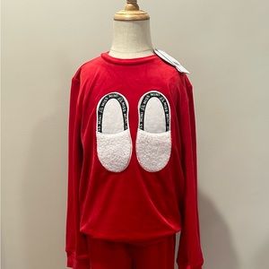 Girls Size 10 velour lounge wear.